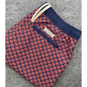 Fair Harbor Shorts Men's XXL Geometric Artistic Drawstring Waist‎ Lined Colorful